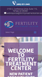 Mobile Screenshot of fertilitytreatmentcenter.com